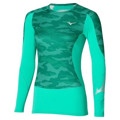 Baselayer Mizuno Virtual Body G3 Crew Mujer - Verdes - Chile M672YBHAQF